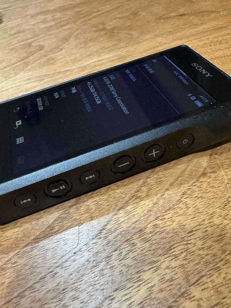 SONY NW-WM1A デジタルオーディオプレーヤー