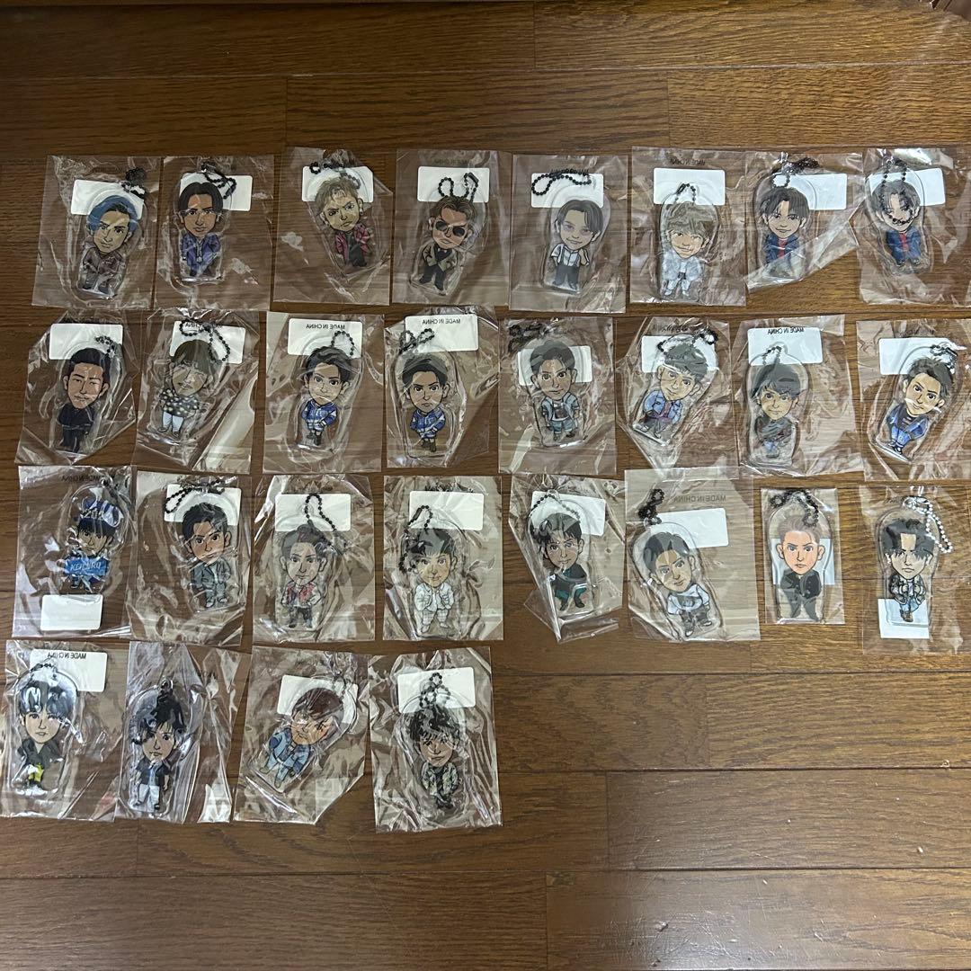 バラ売り可！EXILE TRIBE オンラインブース クリアチャーム47点セット