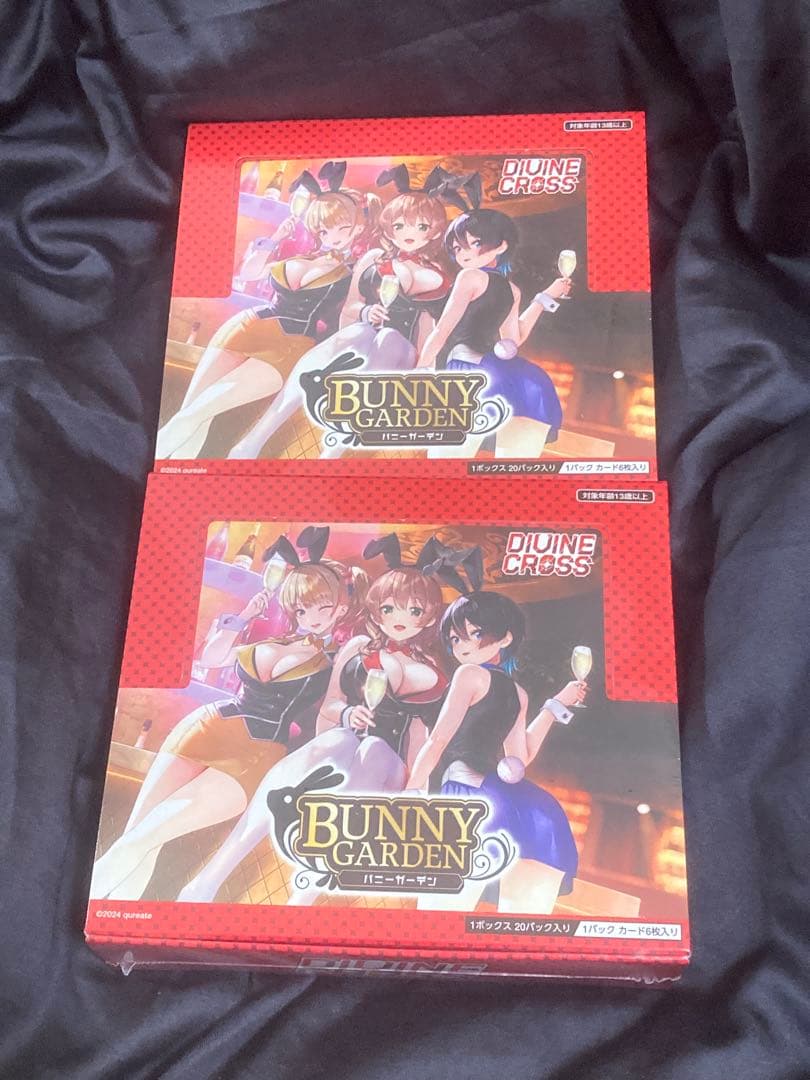 新品未開封 divine cross バニーガーデン BOX 2ボックス セット