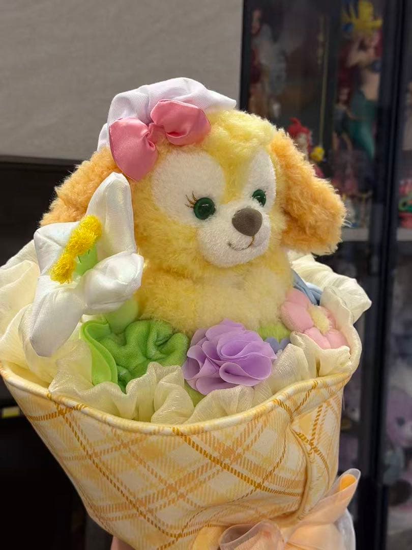 上海ディズニーランド正規品1.14新作クッキーアン花束ブーケぬいぐるみ