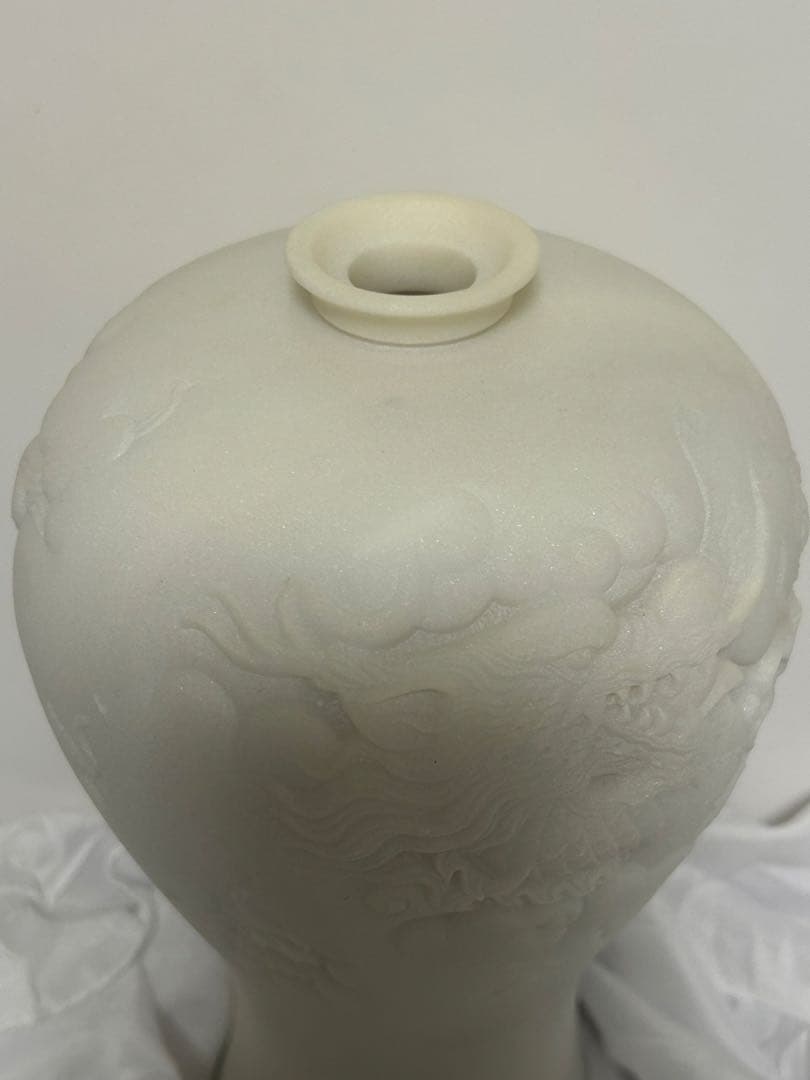 大理石　龍壺　高麗型