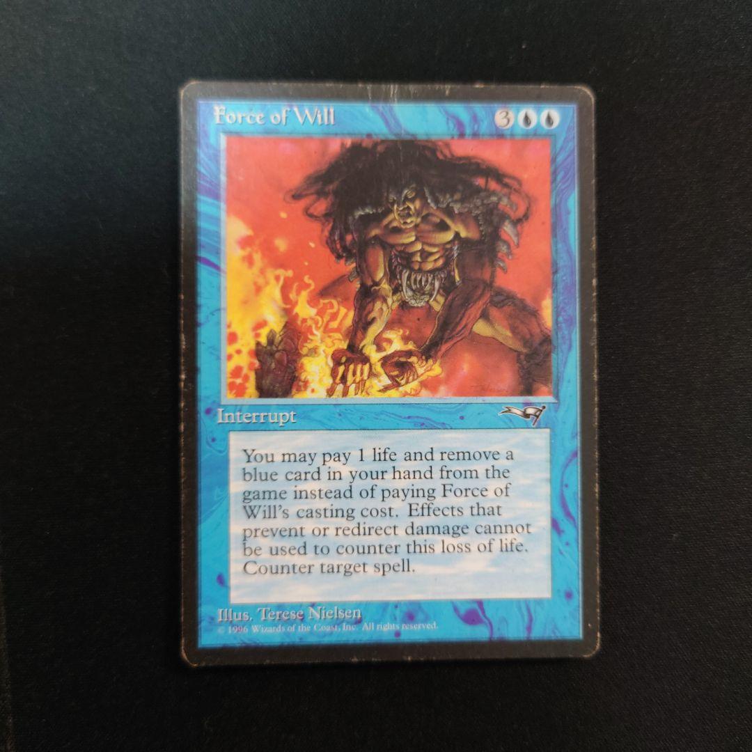 MTG 意志の力 Force of Will アライアンス 4枚セット