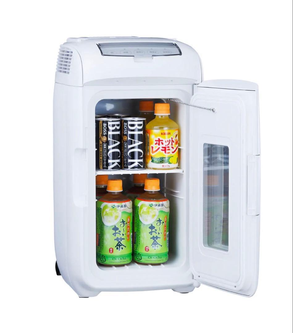 ツインバード　２電源式 ポータブル　冷温庫　2024年製　HR-EB07 美品