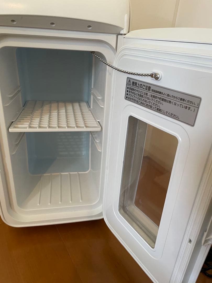 ツインバード　２電源式 ポータブル　冷温庫　2024年製　HR-EB07 美品