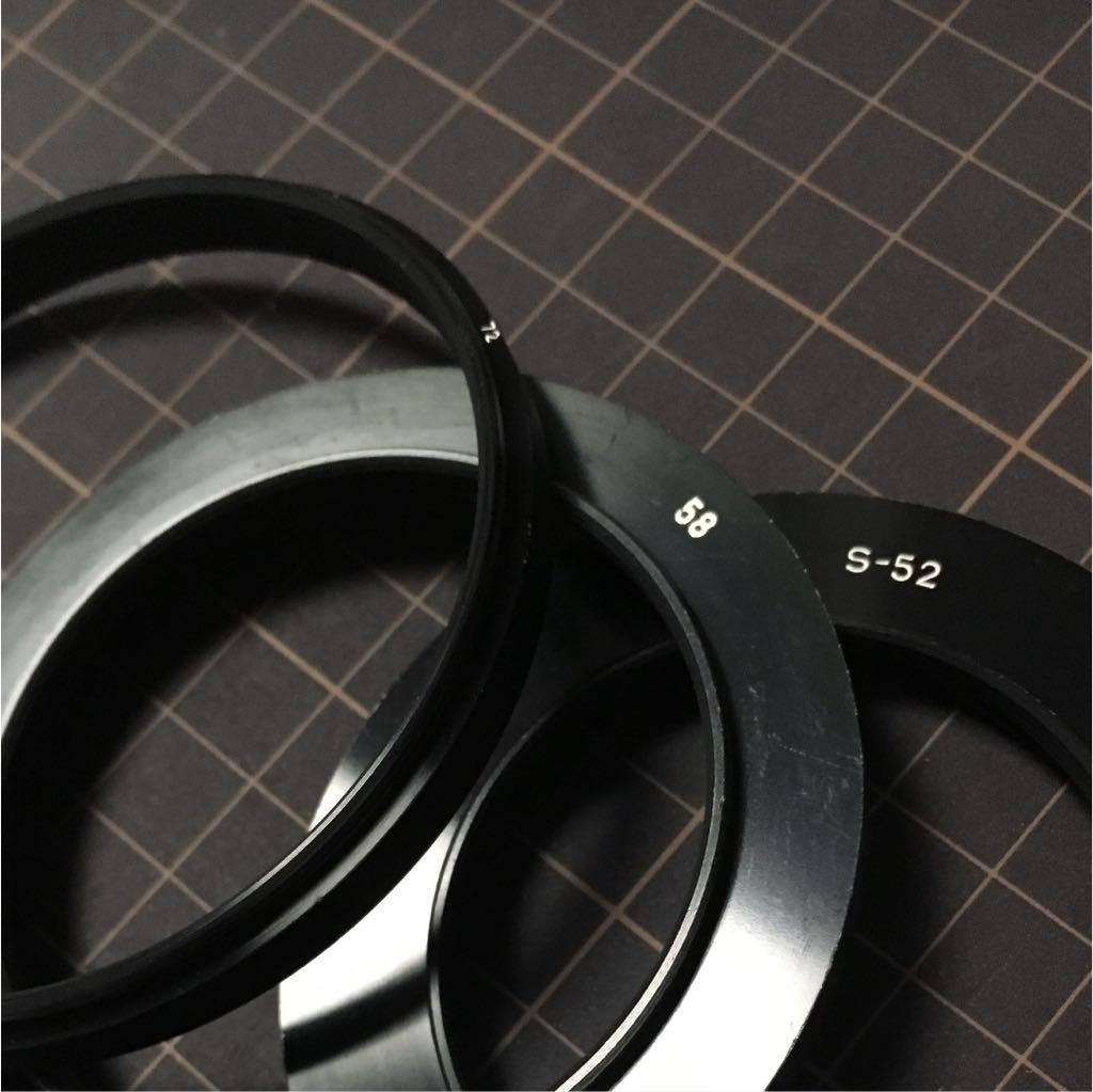 キヤノン ゼラチンフィルターホルダー セット +ステップアップリング各種