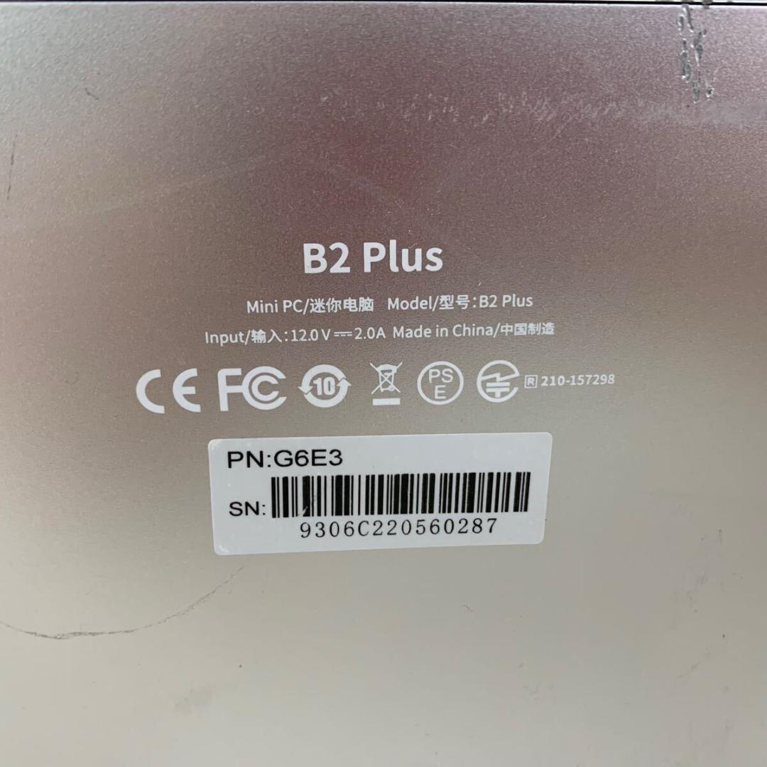 ミニデスクトップパソコン/celeron/8GB/SSD128GB