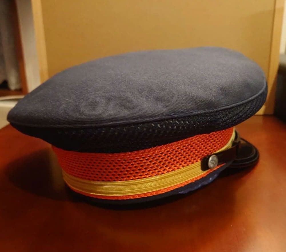 国鉄型助役帽子【未使用品】
