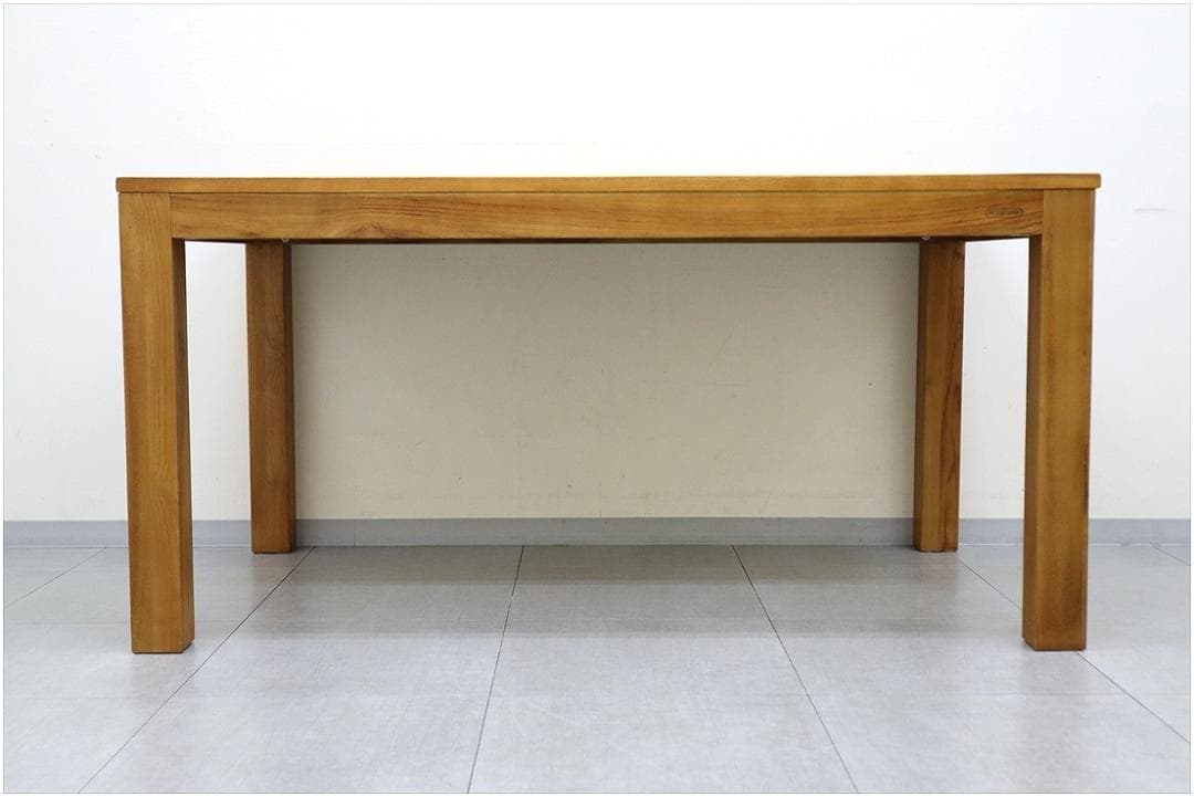 スキャンティーク LOIS ダイニングテーブル 天然木 チーク材 無垢材