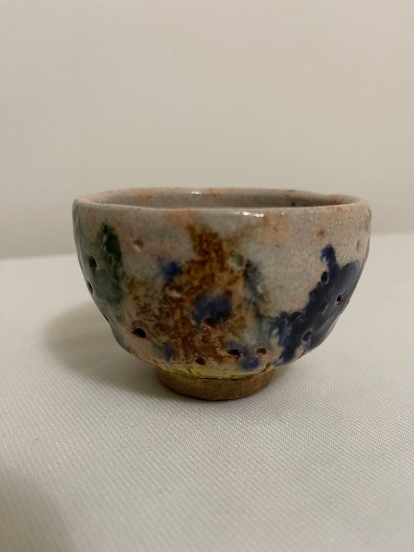 出口王仁三郎　ぐい呑み　茶碗　耀盌　ようわん 口径8.3cm 高さ5.9cm