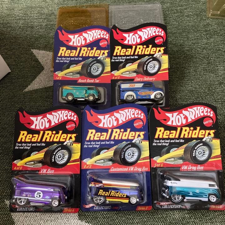 ホットウィール Real Riders 5台set