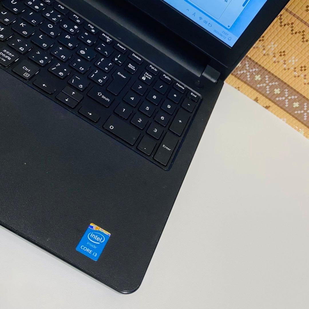 Y799 DellノートパソコンSSD高速WEBカメラWindows11オフィス