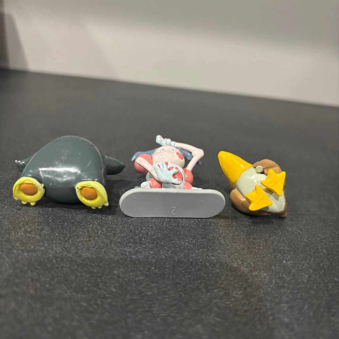 レア✴︎希少美品【カモネギ　カビゴン　バリヤード】モンコレ　初期　フィギュア