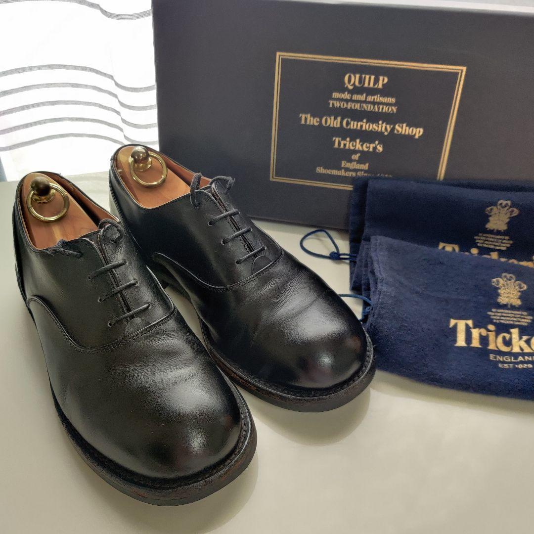さ*す様 革靴 プレーントゥ UK6.5 Quilp by Tricker's