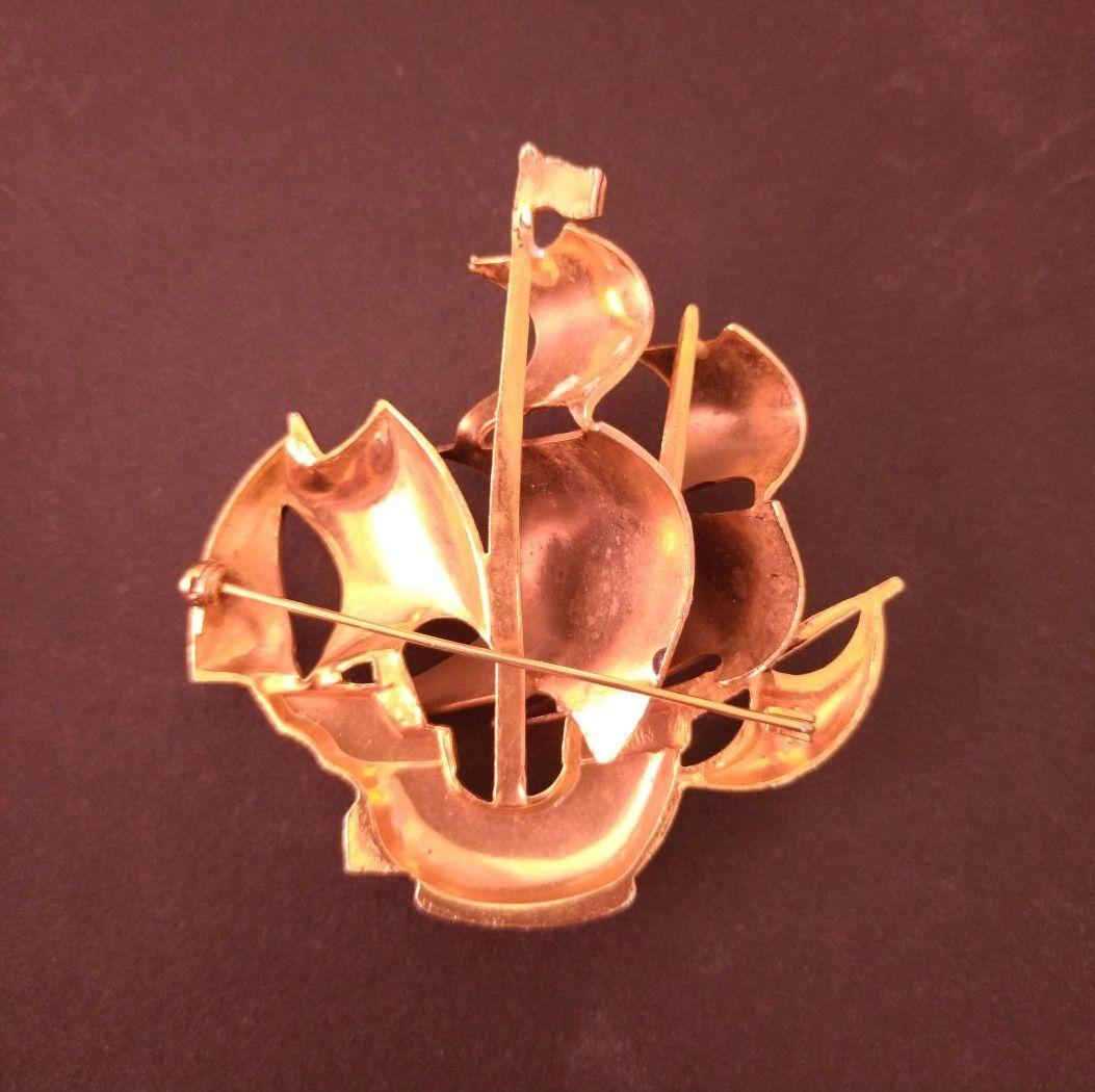 ダマスキナード ヴィンテージ ブローチ SPAIN