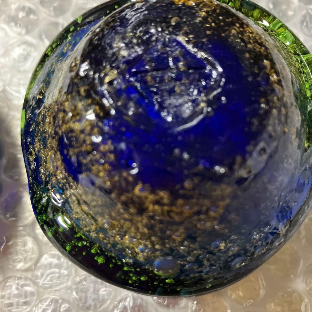 稲嶺盛吉　泡ぐい呑み2点