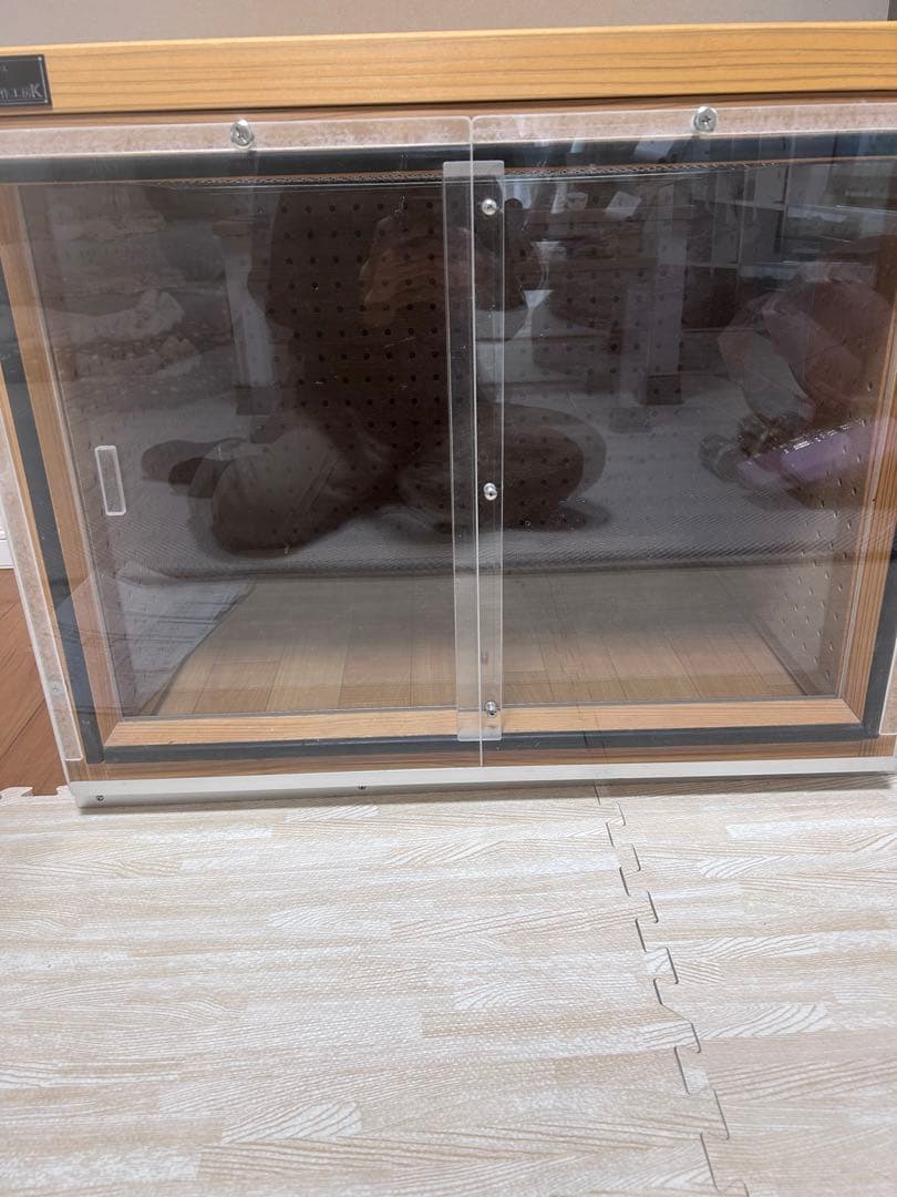 犬小屋製作工房Ｋ／天然木ケージ（ロスナイ付き）送料込み