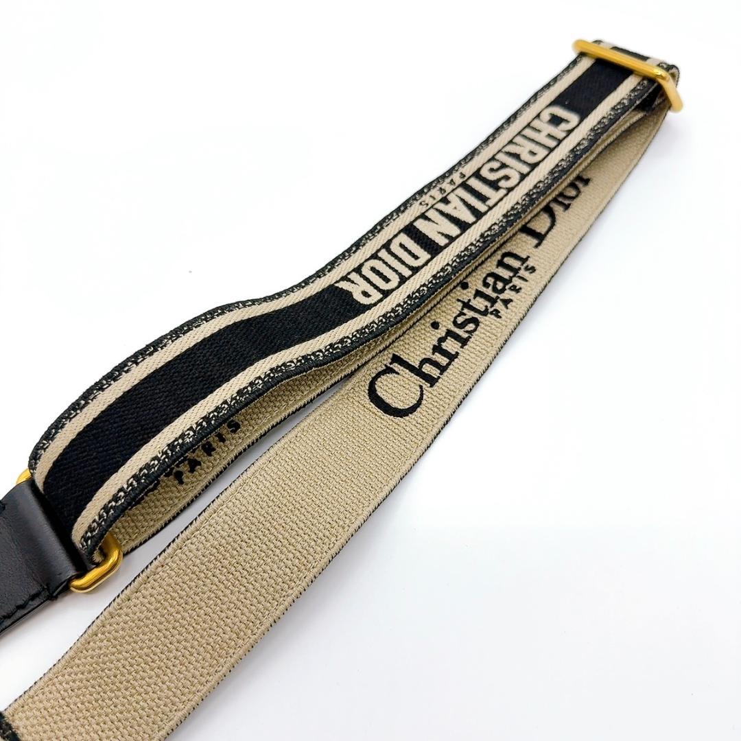 ◇クリスチャンディオール◇キャンバス/エンブロイダリー/ショルダーストラップ