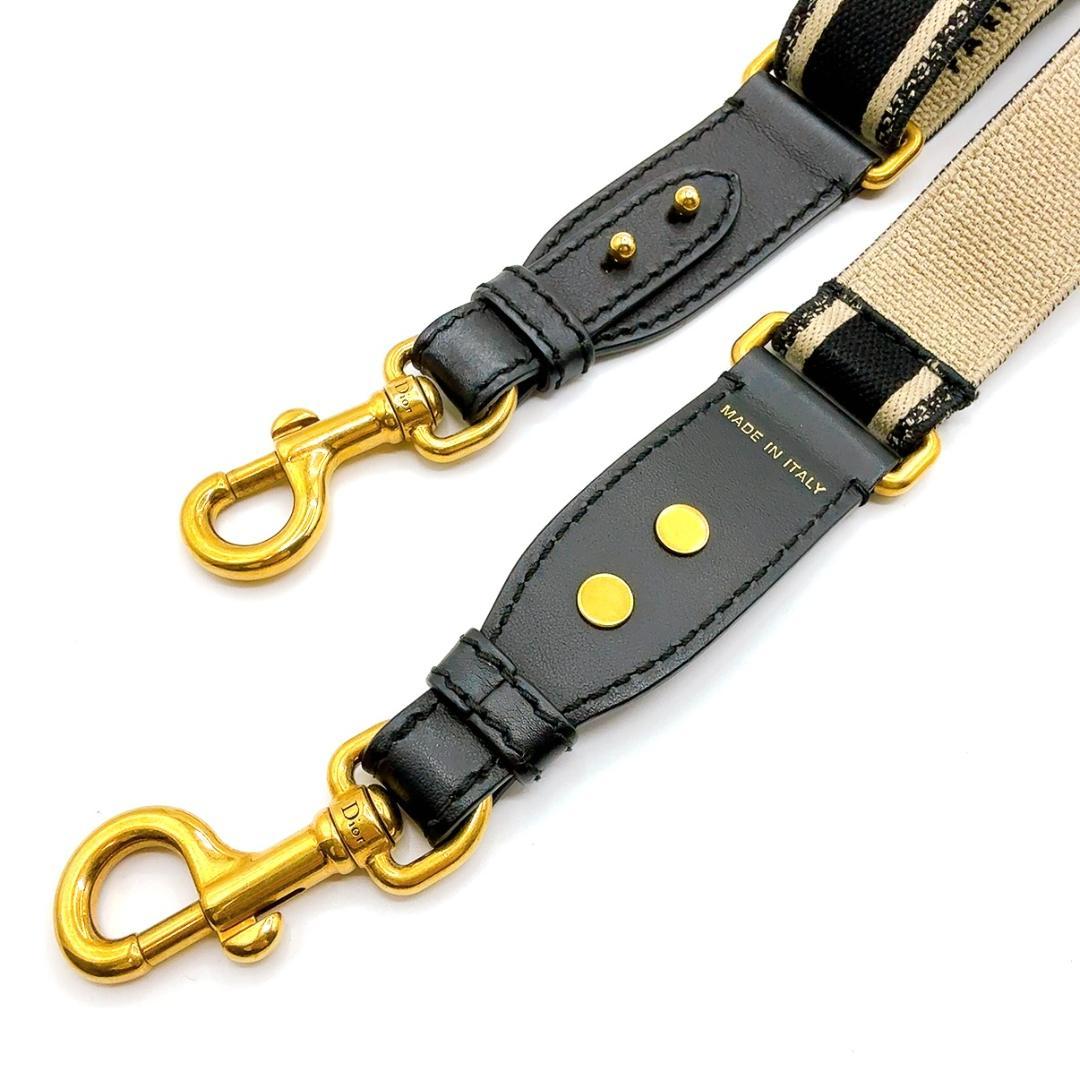 ◇クリスチャンディオール◇キャンバス/エンブロイダリー/ショルダーストラップ