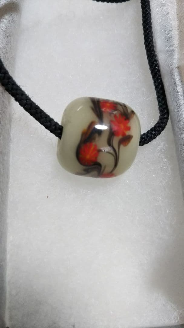 値下げ☆美品☆ トンボ玉 ネックレス