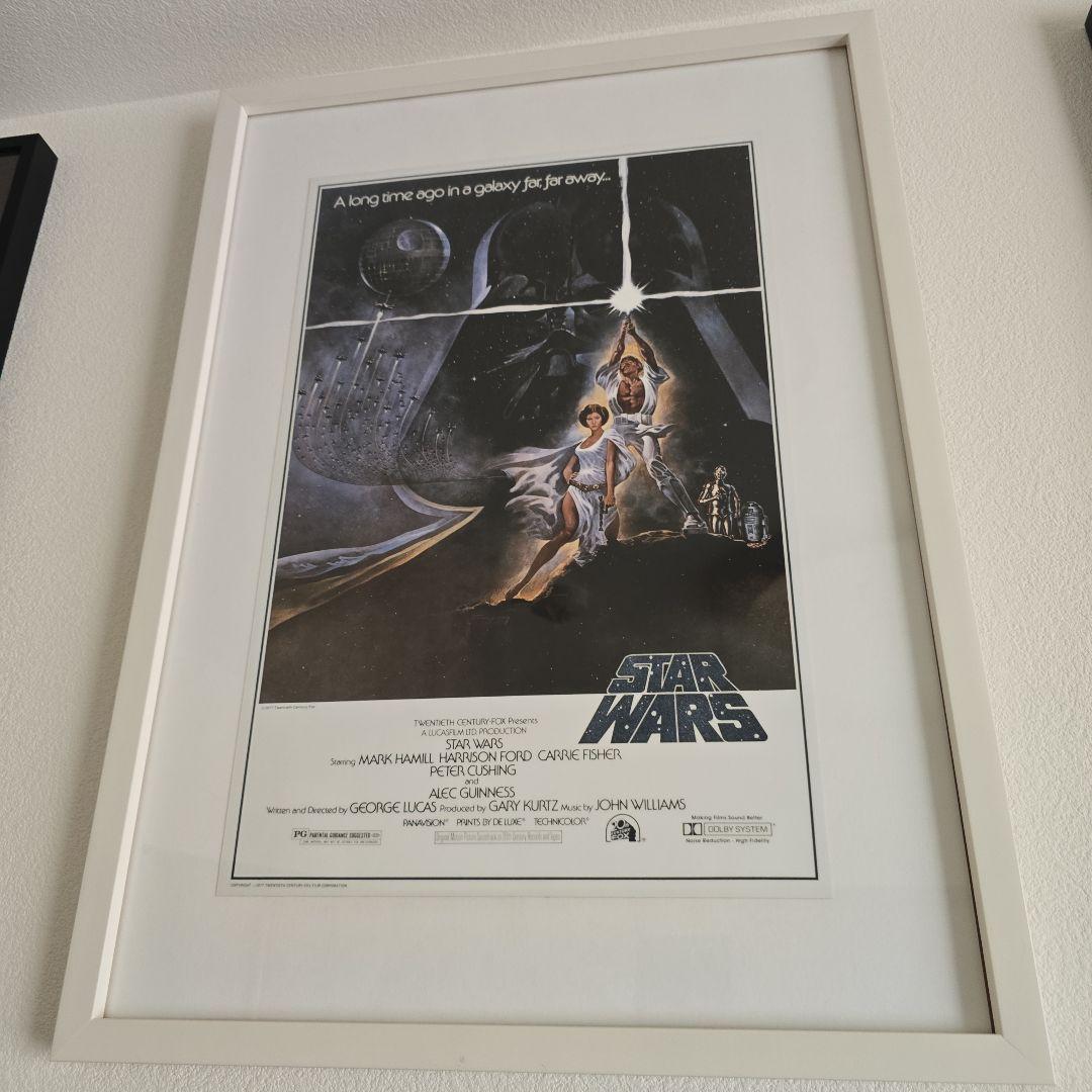 「スター・ウォーズ　エピソード４／新たなる希望」ポスターフレーム