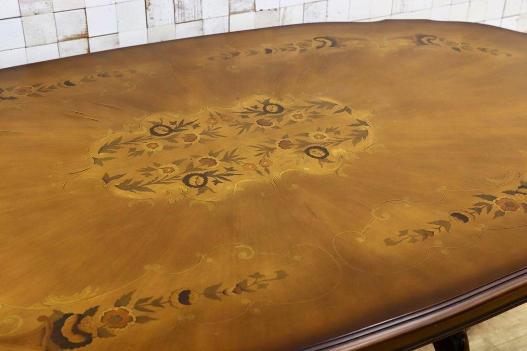 GMIO29○domani / ドマーニ ルイXY ルイ15世 ダイニングテー