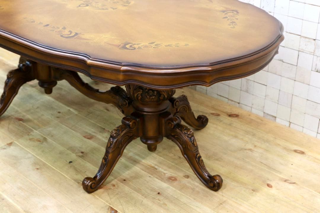 GMIO29○domani / ドマーニ ルイXY ルイ15世 ダイニングテー