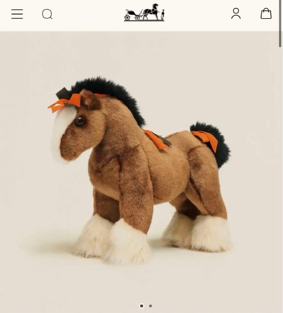 新品✨エルメス エルミー HERMES 馬　ぬいぐるみ