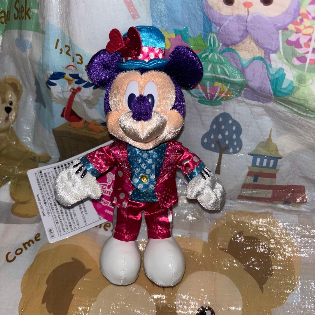 【ぬいぐるみバッジ】ディズニー パルパルーザ ミニーのファンダーランド ミッキー