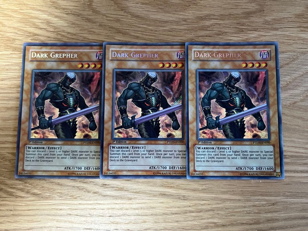 ダークグレファー 英語版 PTDN 1st