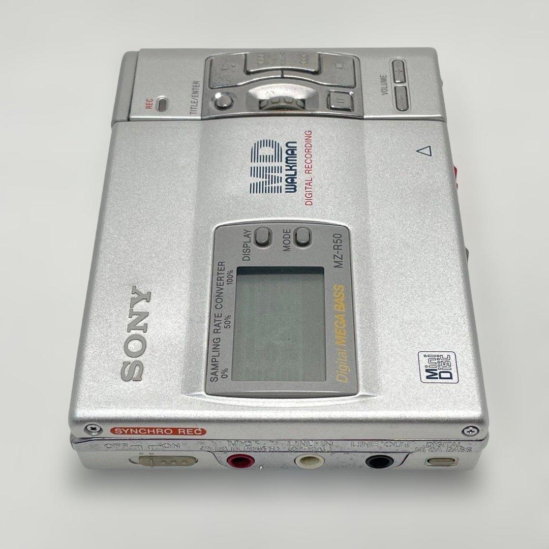 SONY MDレコーダーウォークマン MZ-R50 送料無料 匿名配送