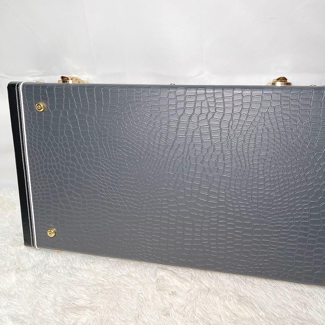 【美品】History 鰐革風 ベース用ハードケース
