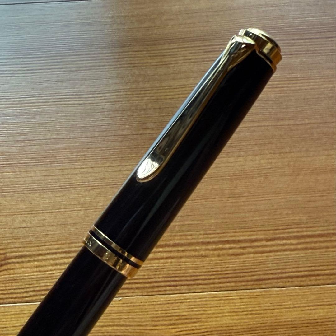 ペリカンスーべレーンM800・中字M・黒・未使用に近い・美品