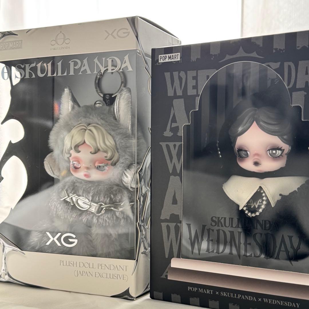 【限定版2点セット】SKULLPANDA WEDNESDAY スカルパンダ XG