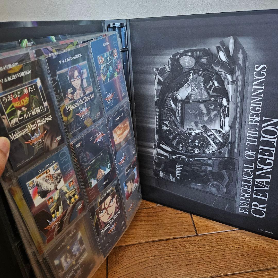 カードダスマスターズ　CRヱヴァンゲリヲンオフィシャルバインダー　　カード付き