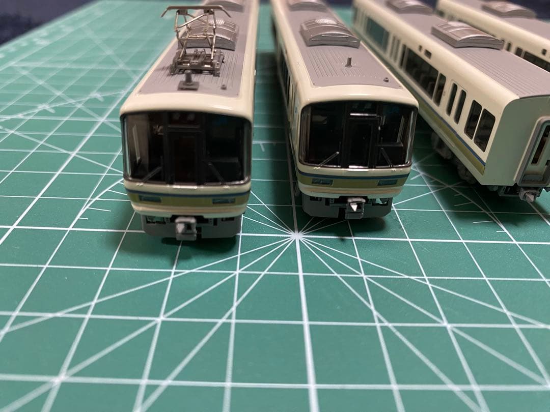 TOMIX 221系加工品　京都車　未更新ダブルパンタ仕様