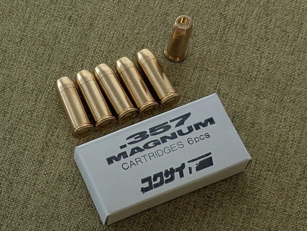 モデルガン コクサイ S&W コンバットマグナム M19 4インチ 24Kメッキ