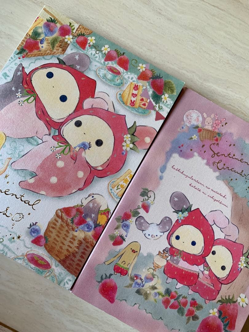 センチメンタルサーカス　涙いちごを探しに　メモパッド　サンエックス　メモ