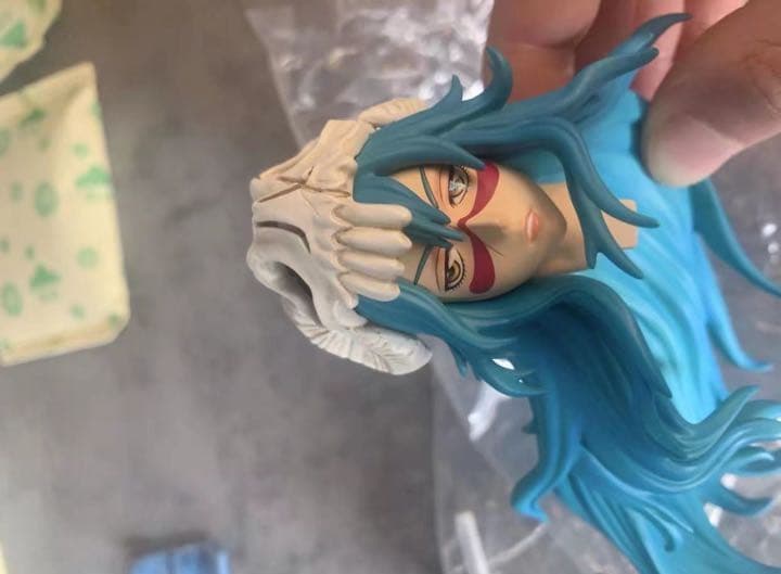 BLEACH 黒衣少年図 ネリエル 1/8ガレージキット ガレキ スタチュー⑧