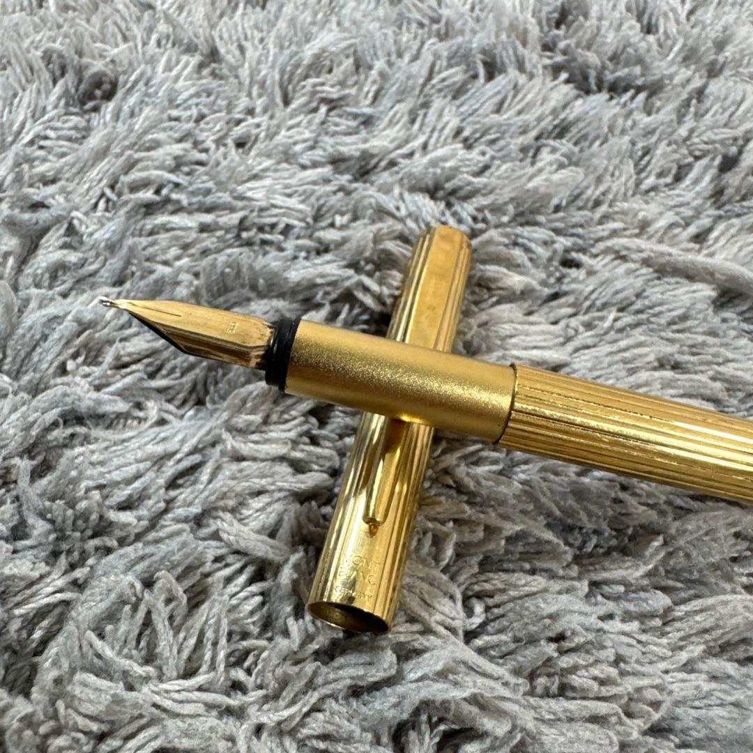 MONT BLANC モンブラン 万年筆 585 ゴールドカラー GERMANY