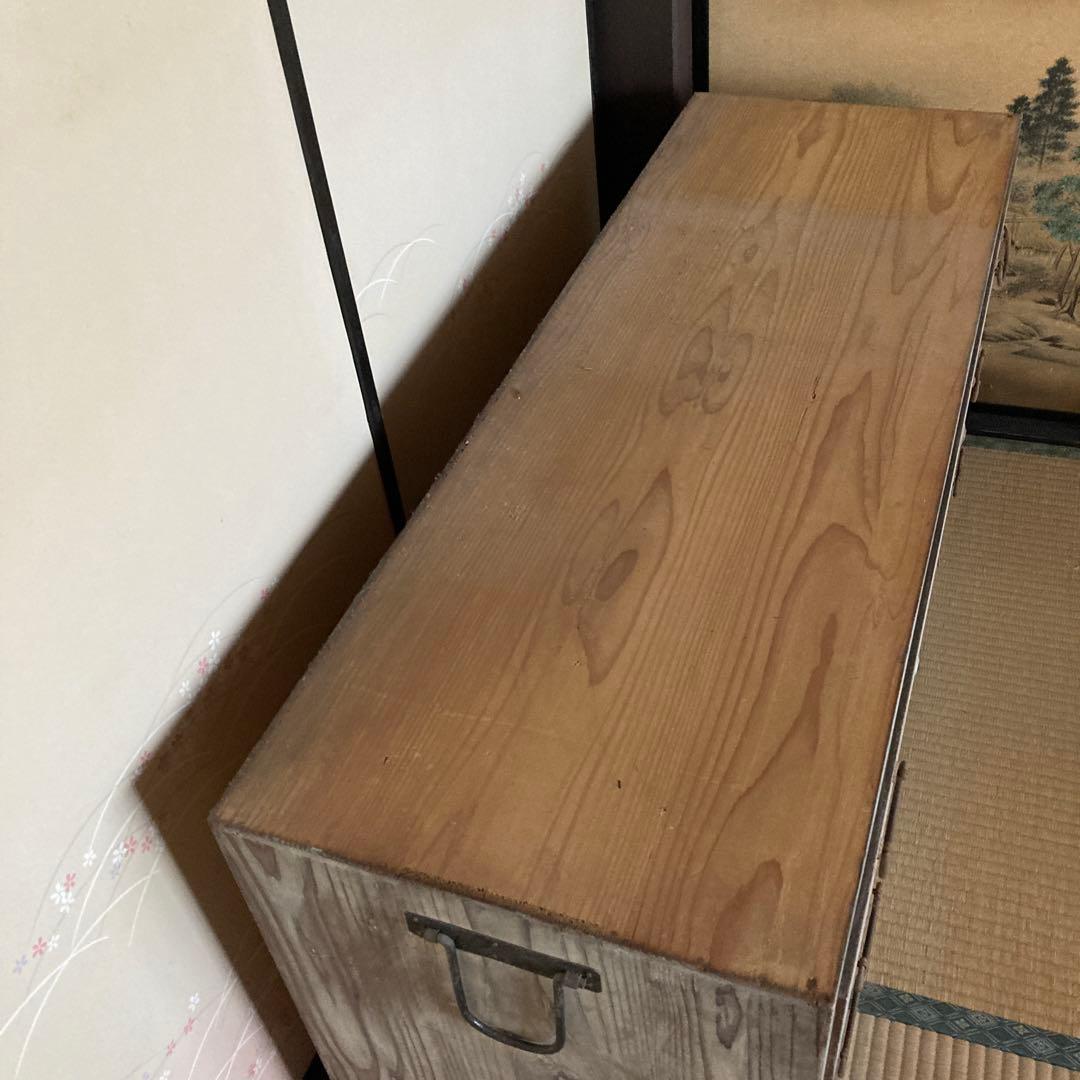 桐の箪笥　昭和レトロ　アンティーク　三段引き出し
