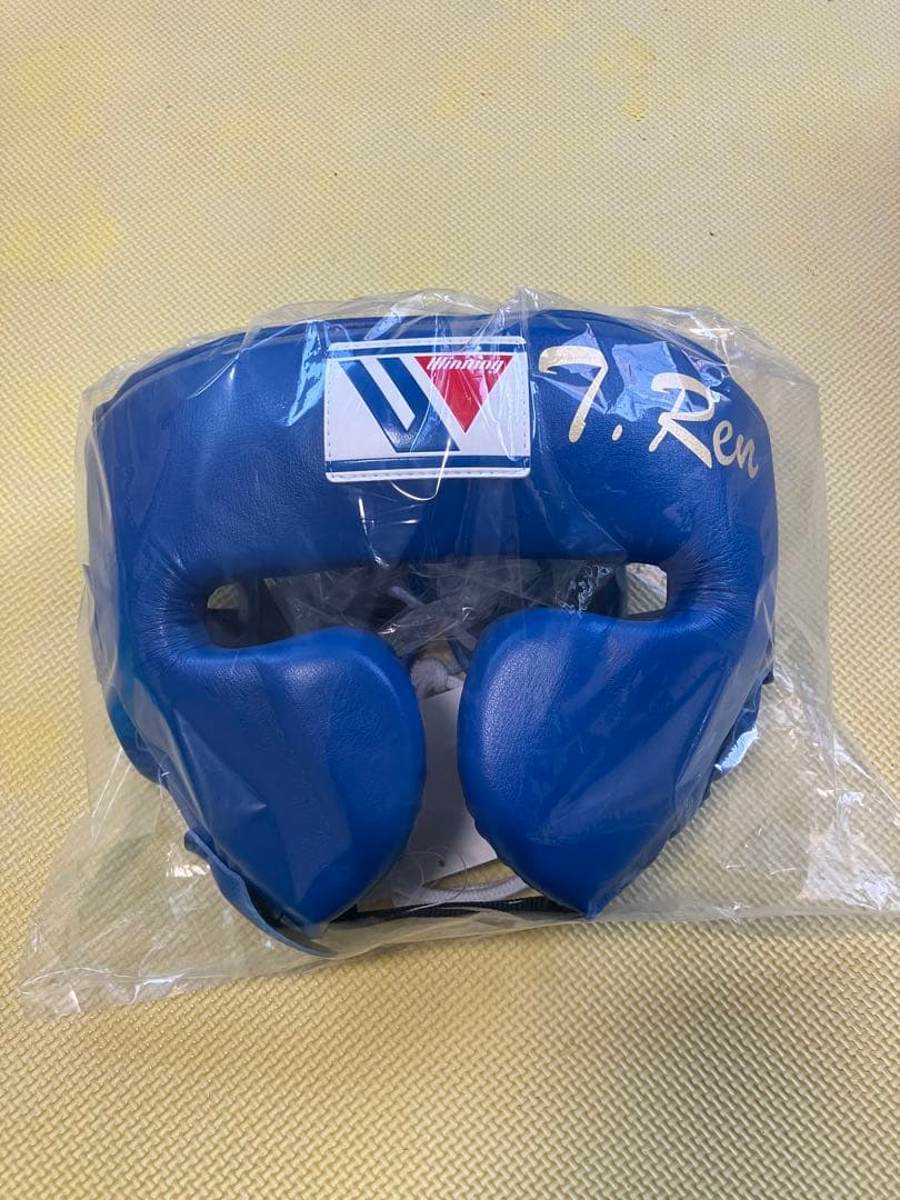 Winning ヘッドギア 青 新品未使用品　Ｌサイズ