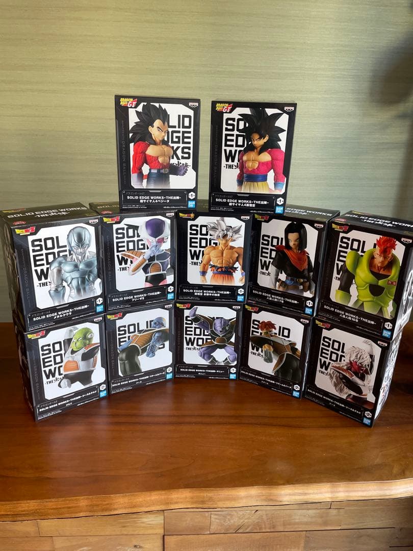 SOLID EDGE WORKS ドラゴンボール　出陣　ギニュー特戦隊　１２体