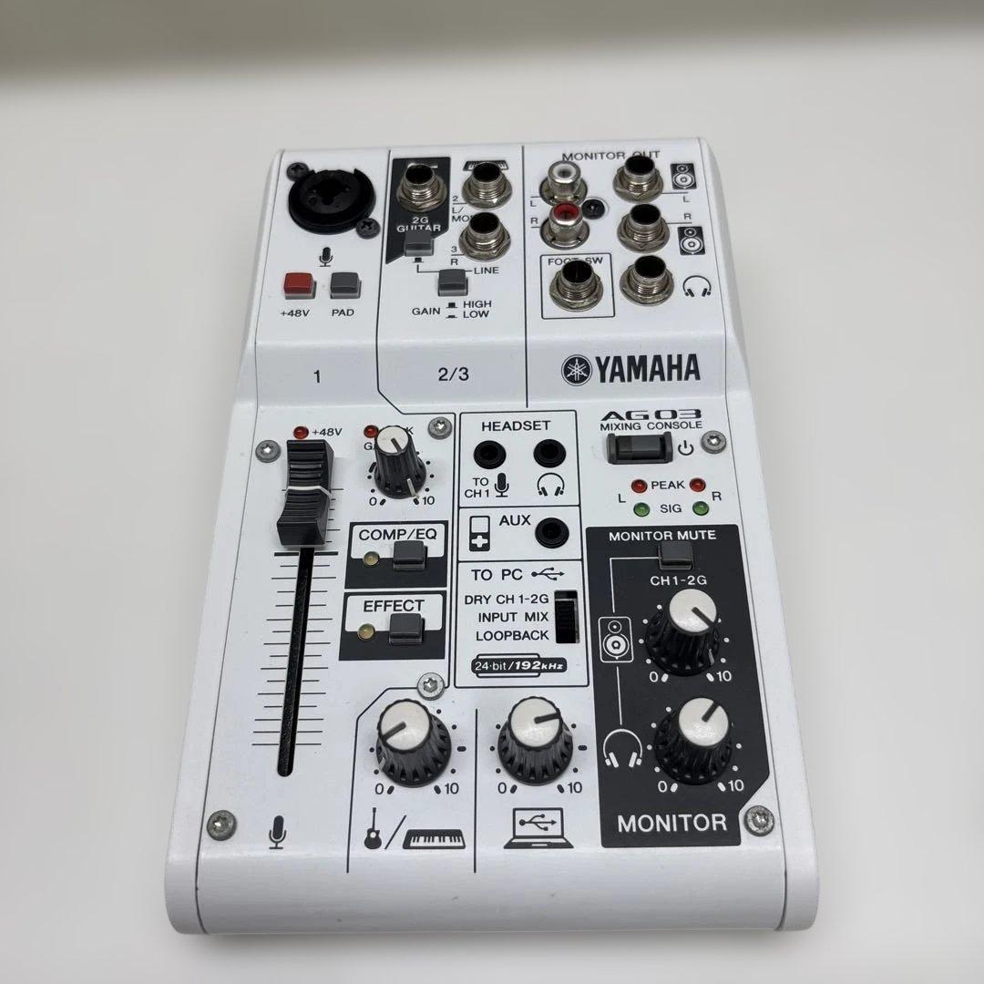 中古美品 YAMAHA AG03 オーディオインターフェイス