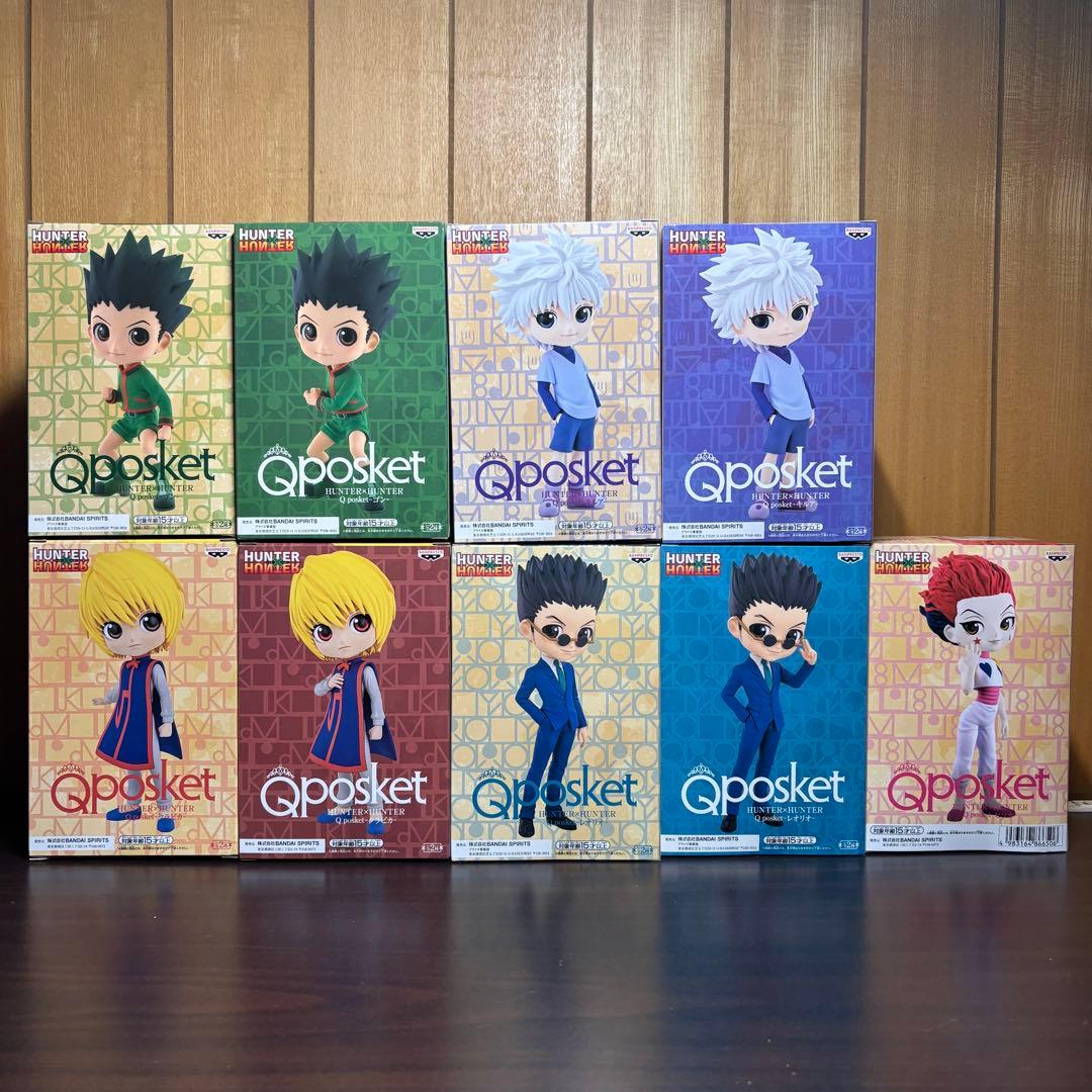 ハンターハンター　幽遊白書Qposket フィギュア 12体セット