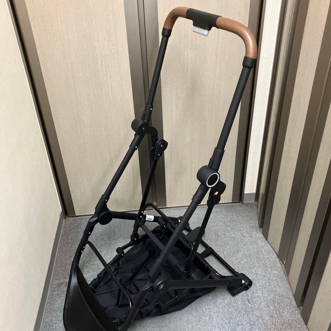 【美品】コンビ コムペット ルルテイル キャリー グレー　カート