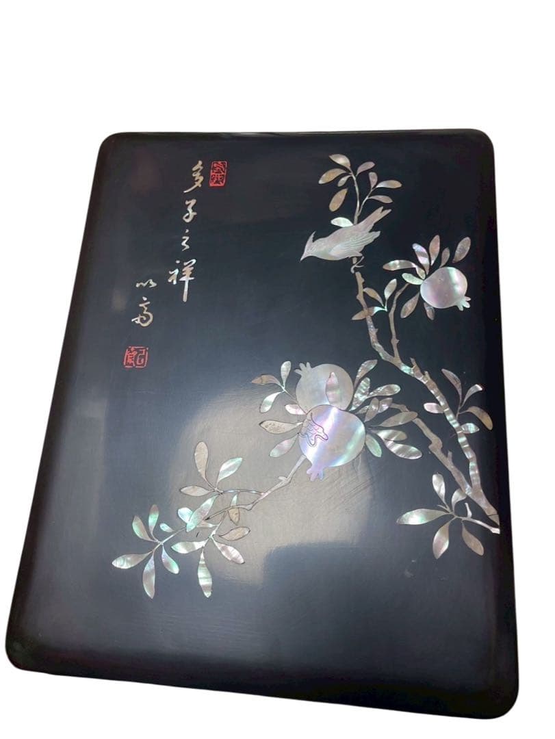 螺鈿細工　小物入れ　宝石箱　ジュエリーボックス　ミニ箪笥　韓国伝統工芸