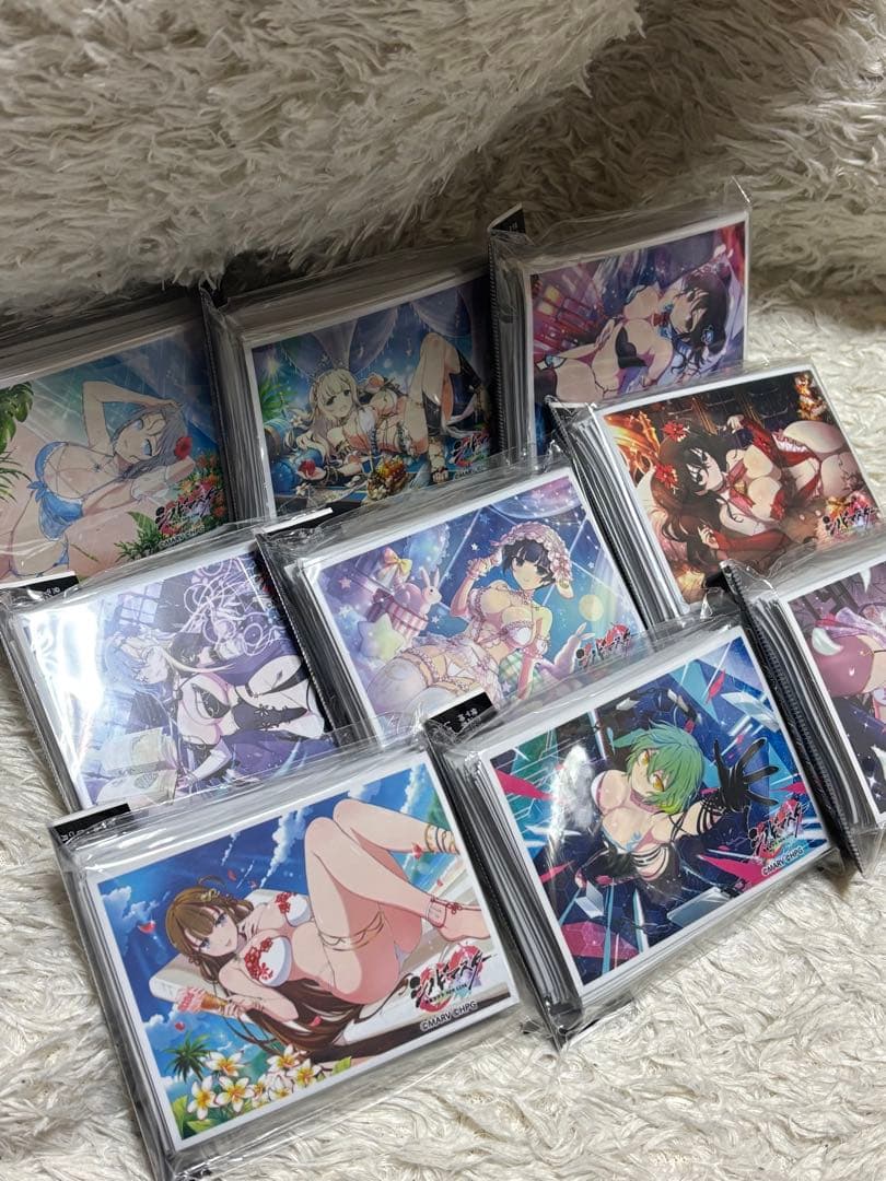 【新品　未開封】閃乱カグラ　スリーブ　9個セット　シノビマスター　NEW