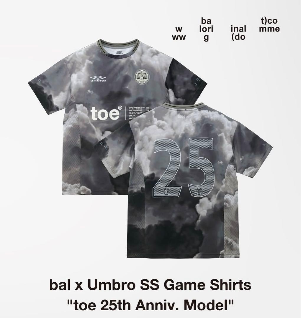 ミュージシャン toe 25th Anniv Model bal x umbro SS 2