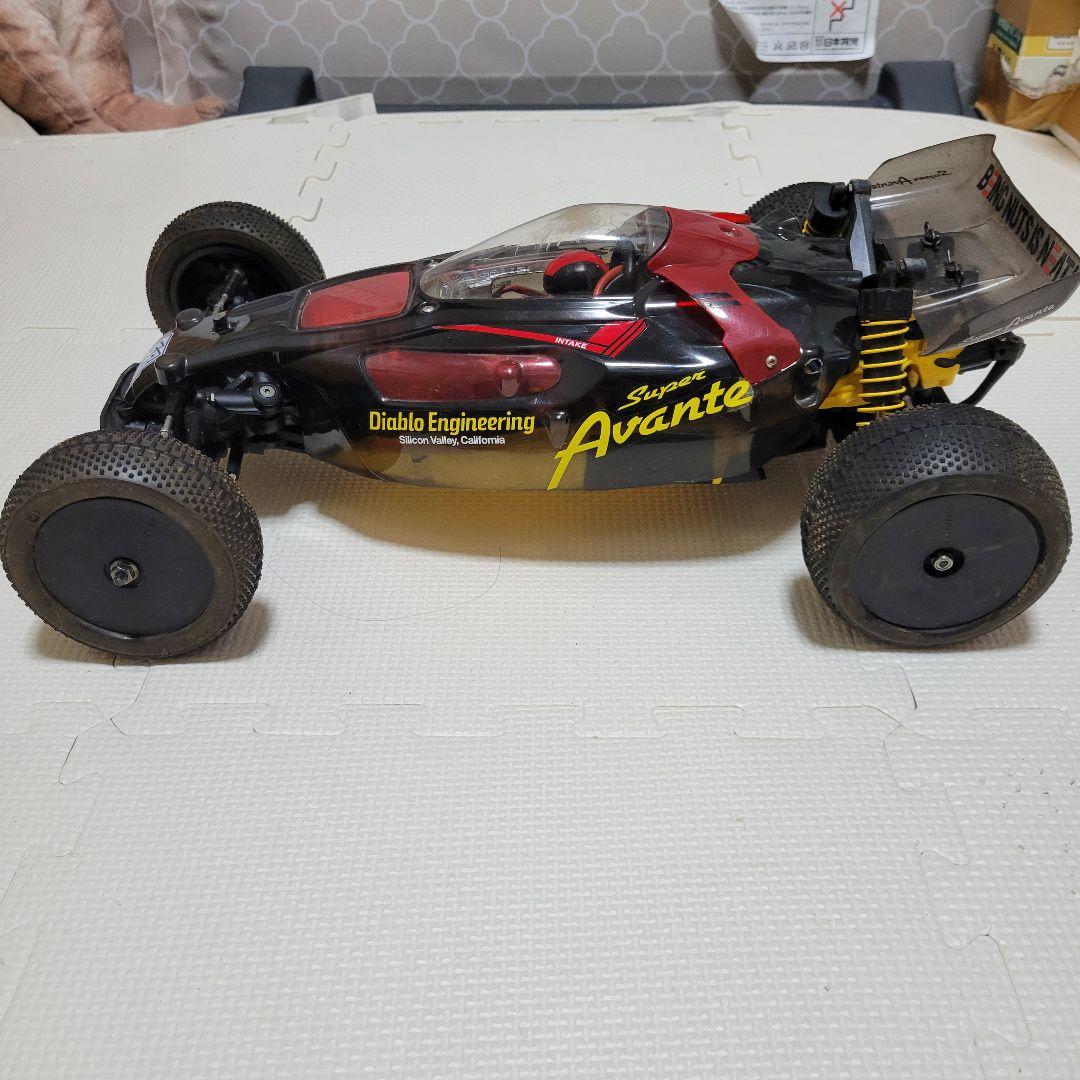 タミヤ　スーパーアバンテ　TD4イエローシャーシ