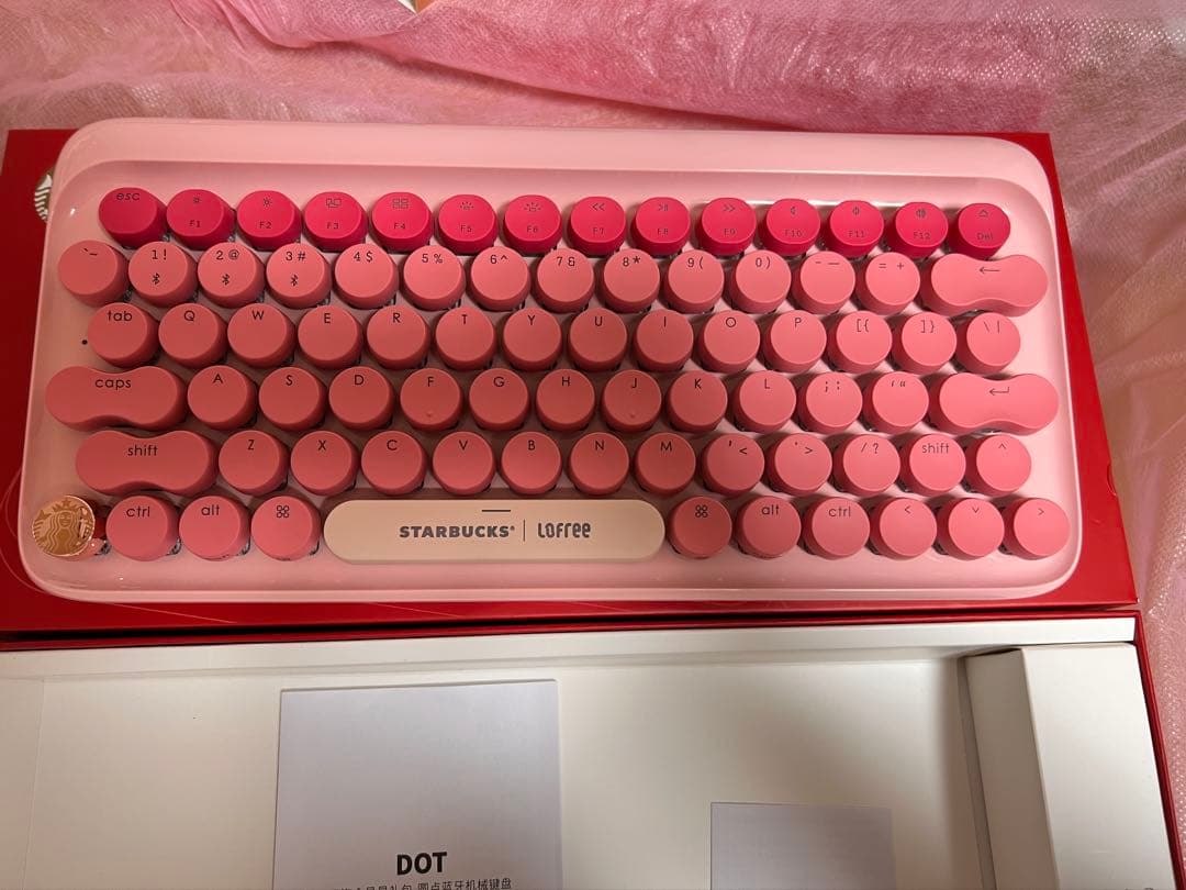 新品未使用 激レア キーボード STARBUCKS LOFREE 海外限定 中国